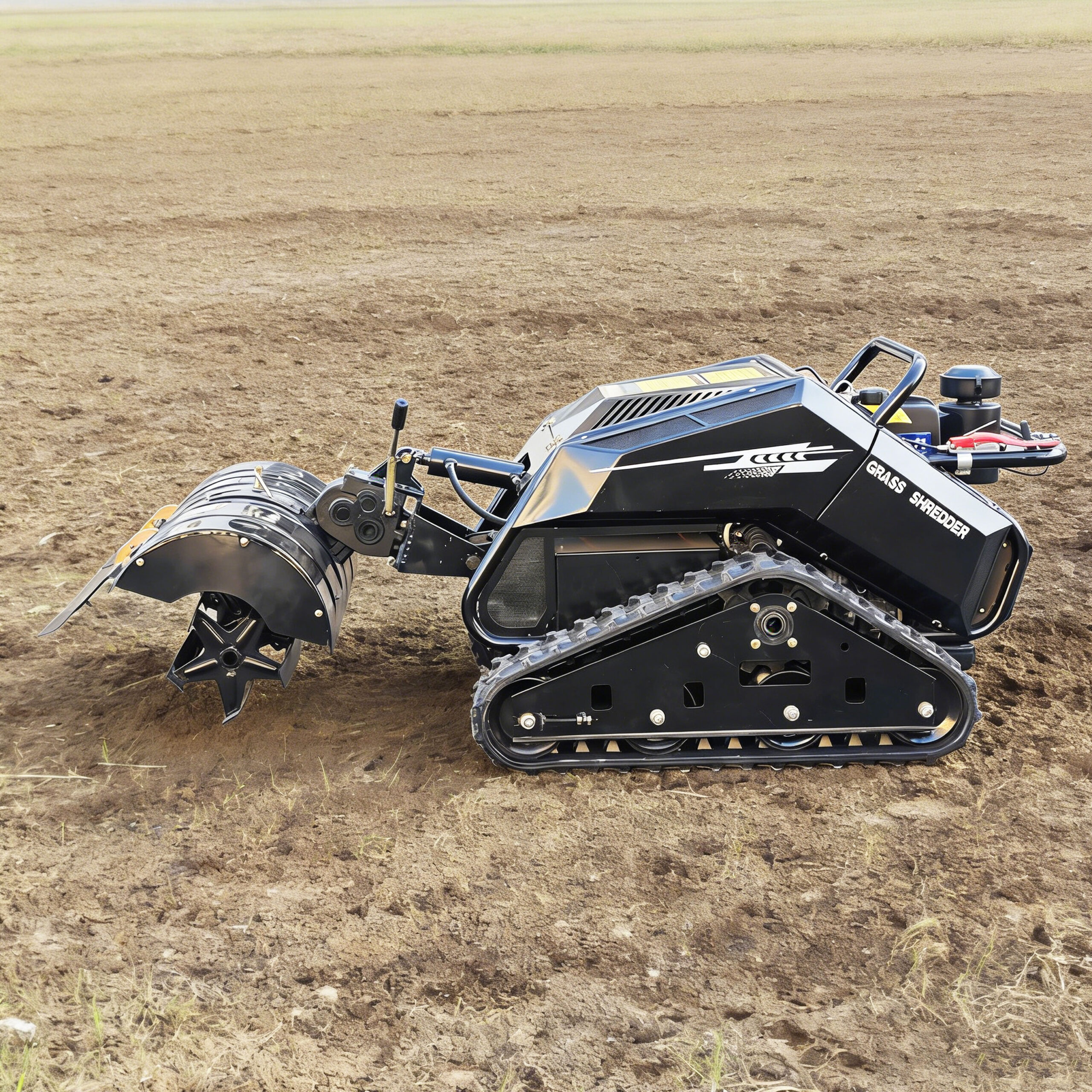 Remote Control Crawler Tiller & Lawn Mower - Image 7
