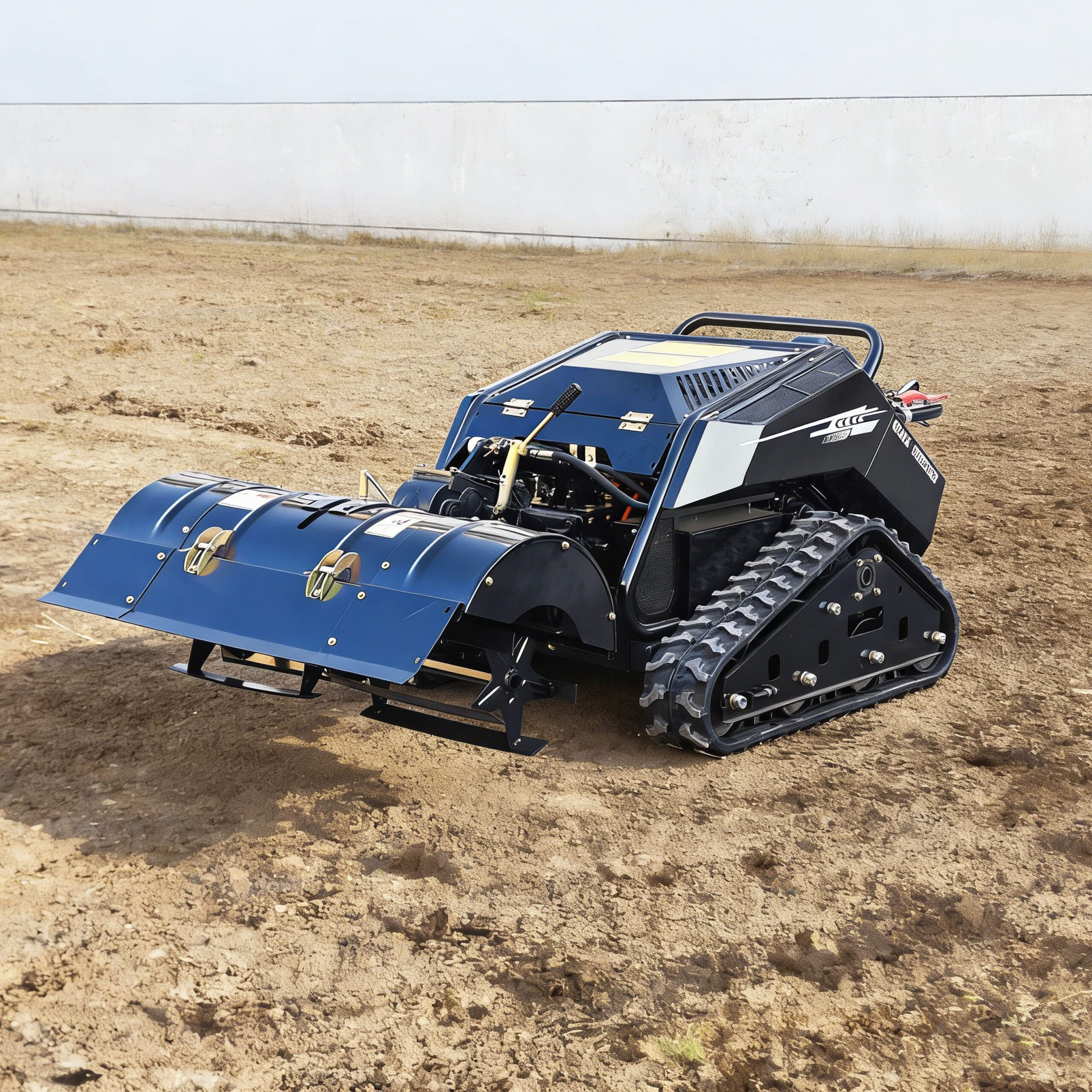 Remote Control Crawler Tiller & Lawn Mower - Image 3