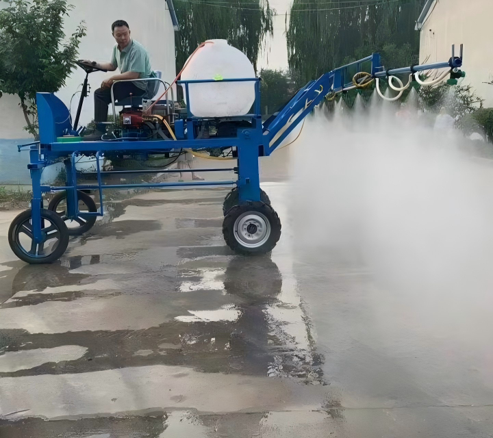 4-Wheel Self-Propelled Diesel Agricultural Power Sprayer | 300L–1000L Orchard & Crop Pest Control Machine - Image 6