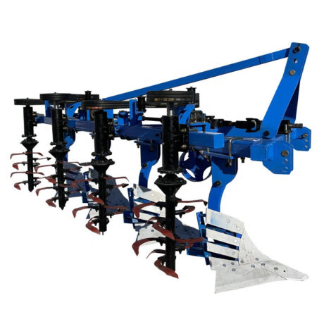 Agricultural Rotary Tiller and Moldboard Plow Integrated Farm Cultivator for Land Preparation